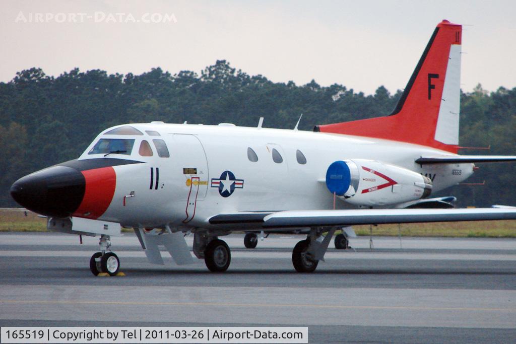 165519, Rockwell T-39N Sabreliner C/N 282-019, T-39N