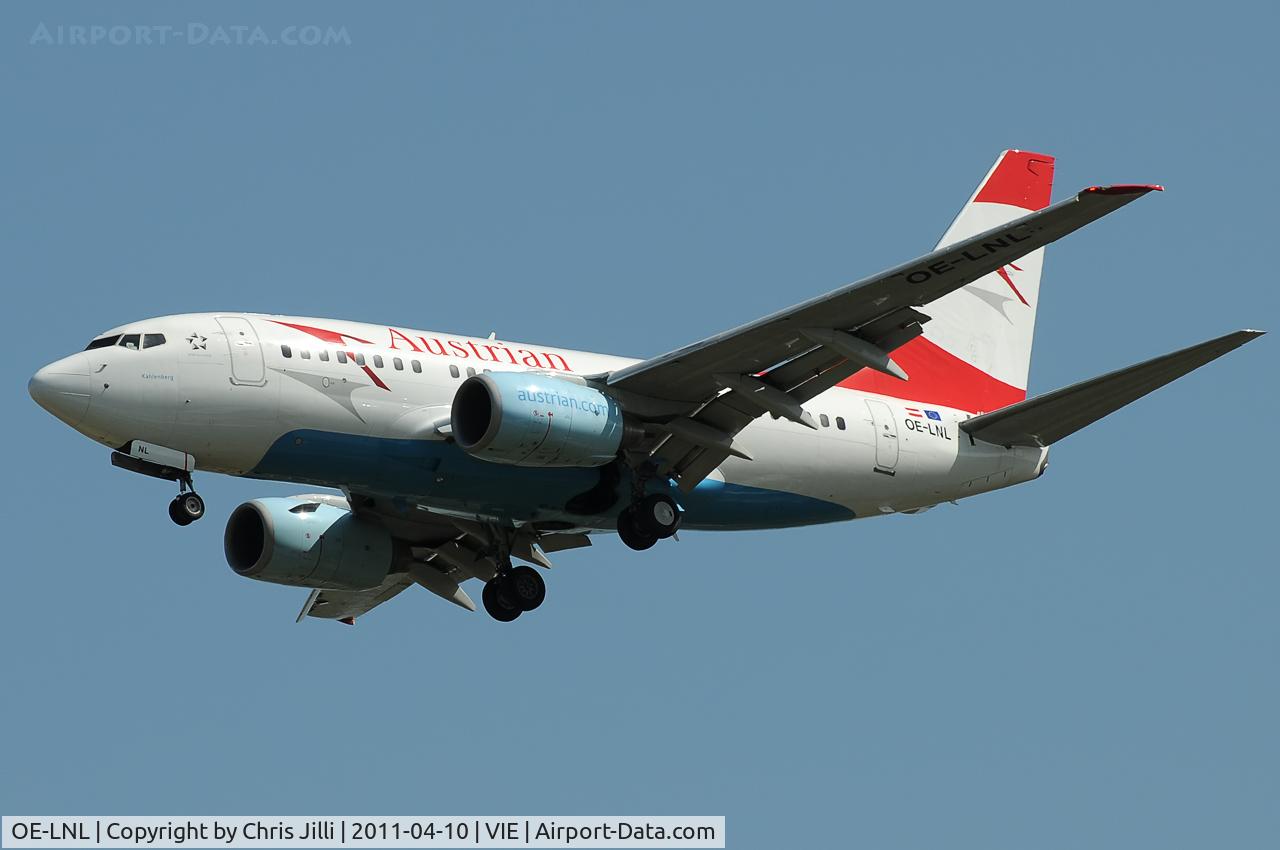 OE-LNL, 2000 Boeing 737-6Z9 C/N 30137, Austrian Airlines