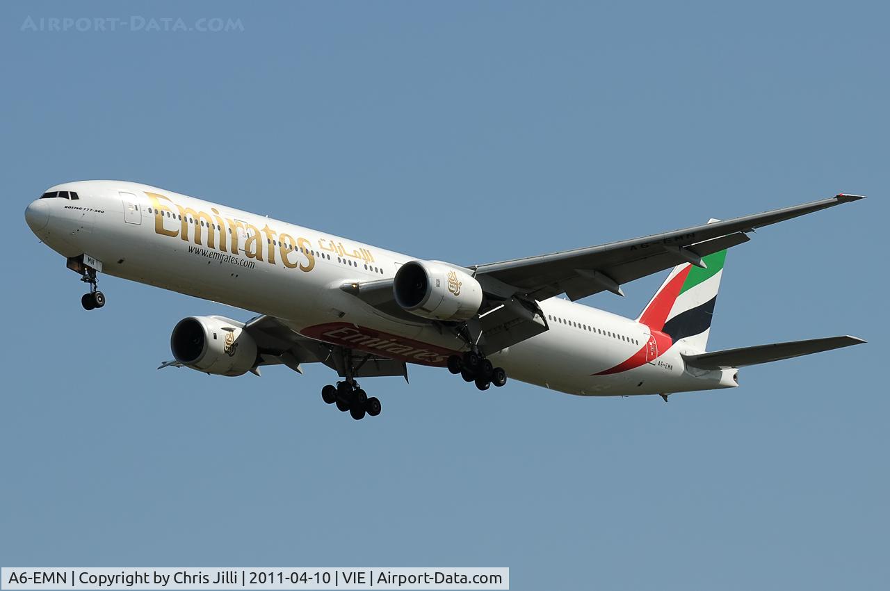 A6-EMN, 1999 Boeing 777-31H C/N 29063, Emirates