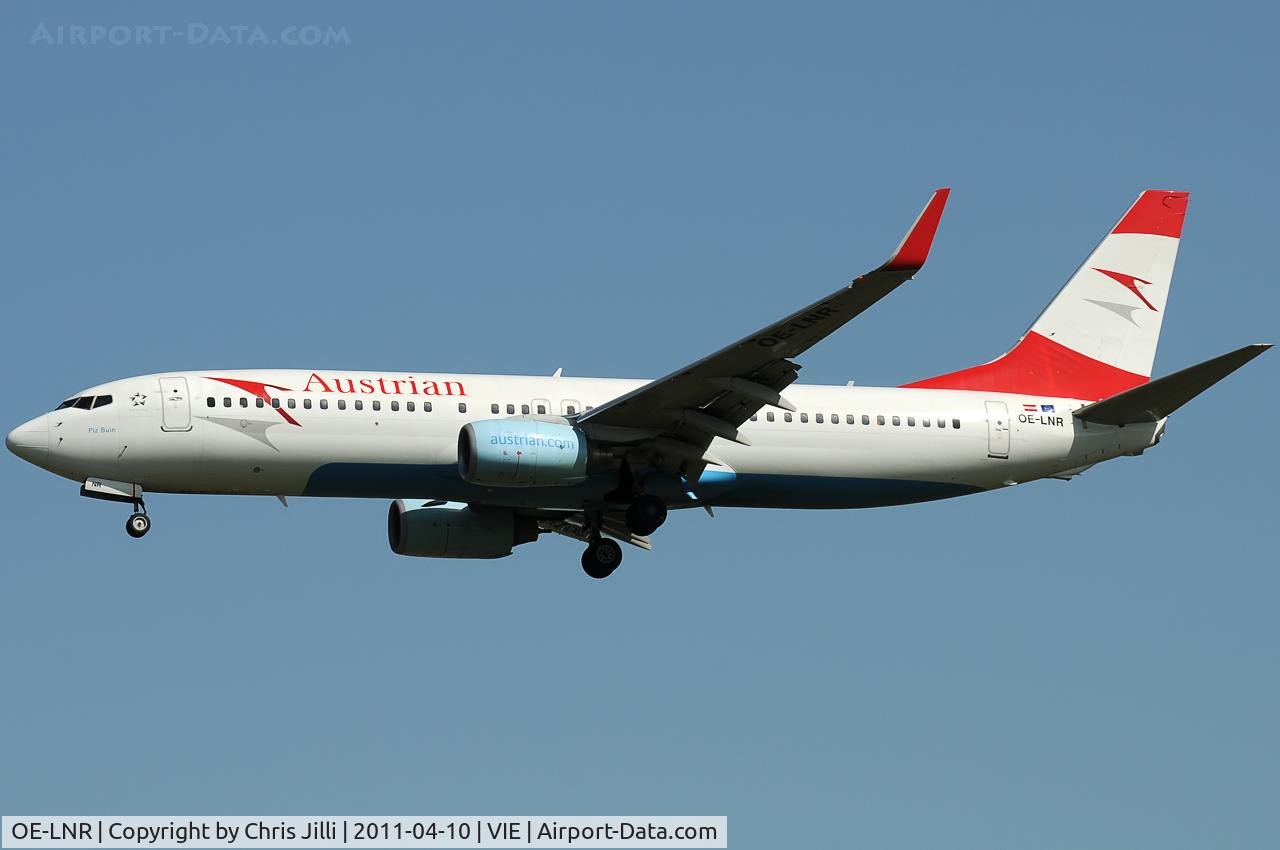 OE-LNR, 2005 Boeing 737-8Z9 C/N 33833, Austrian Airlines