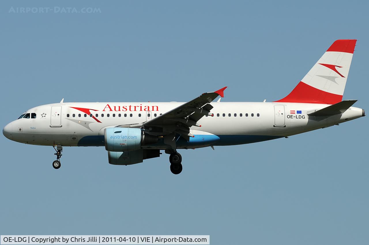 OE-LDG, 2006 Airbus A319-112 C/N 2652, Austrian Airlines