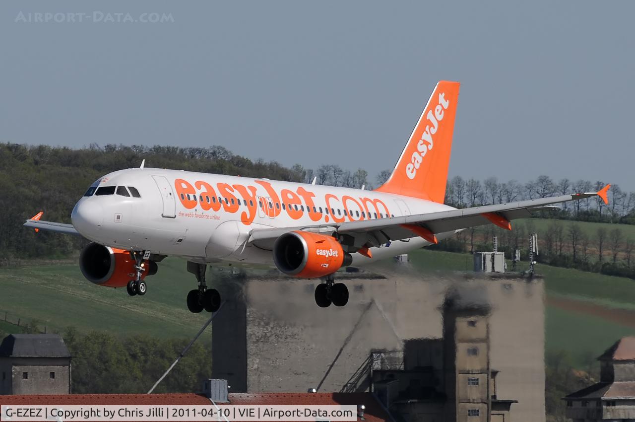 G-EZEZ, 2004 Airbus A319-111 C/N 2360, easyJet