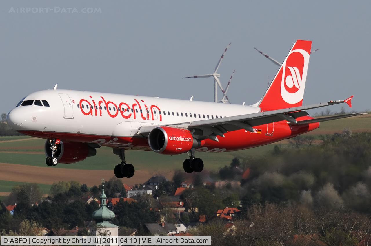 D-ABFO, 2010 Airbus A320-214 C/N 4564, Air Berlin