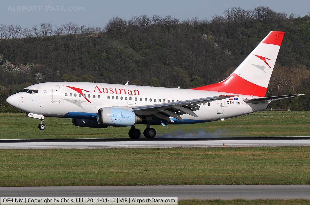 OE-LNM, 2000 Boeing 737-6Z9 C/N 30138, Austrian Airlines