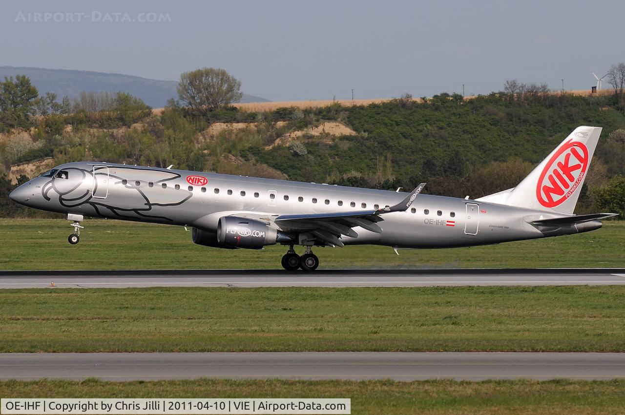 OE-IHF, 2011 Embraer 190LR (ERJ-190-100LR) C/N 19000420, NIKI