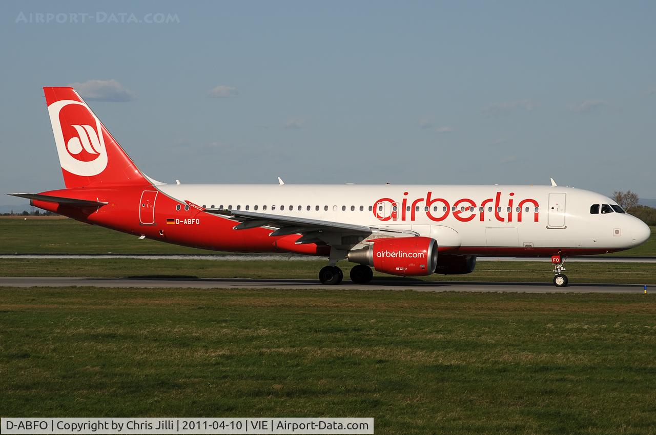 D-ABFO, 2010 Airbus A320-214 C/N 4564, Air Berlin