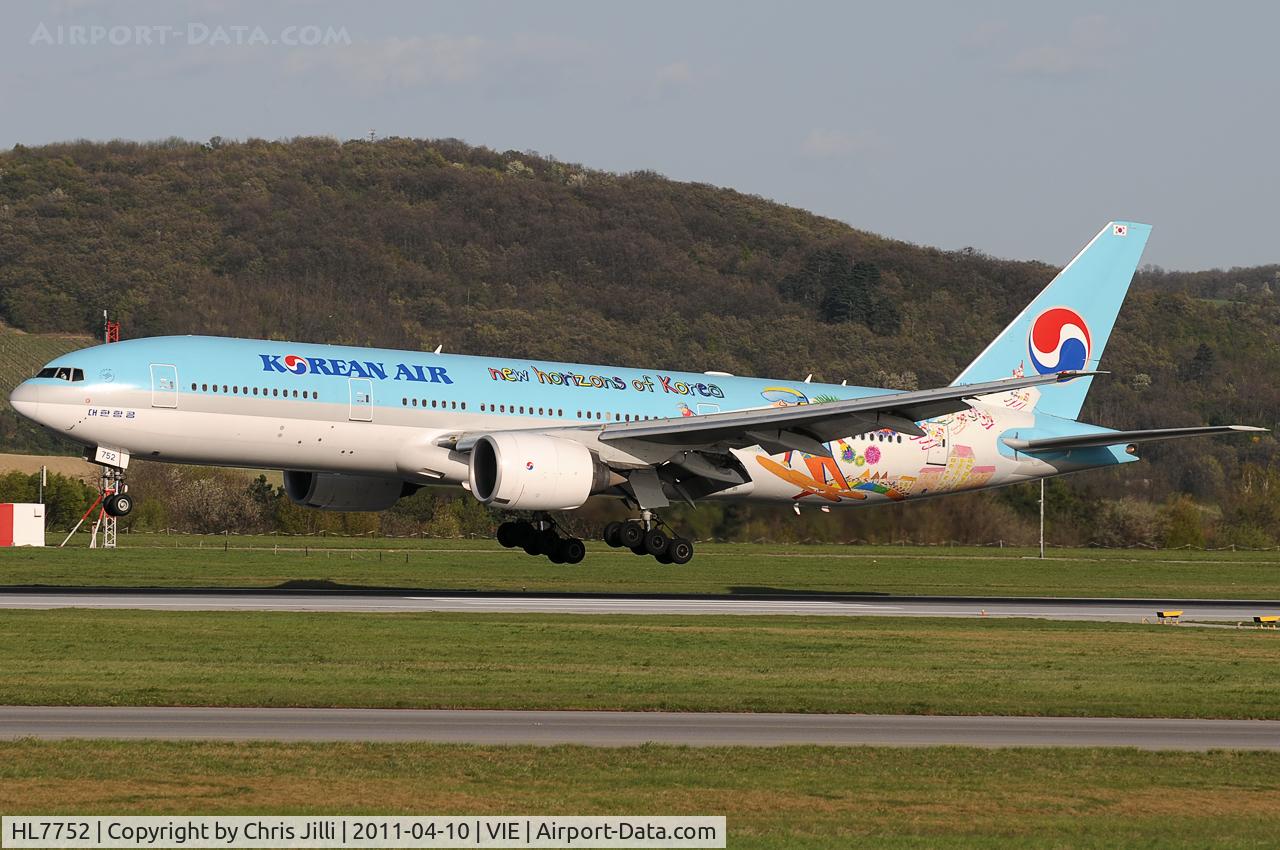 HL7752, 2007 Boeing 777-2B5/ER C/N 34211, Korean Air