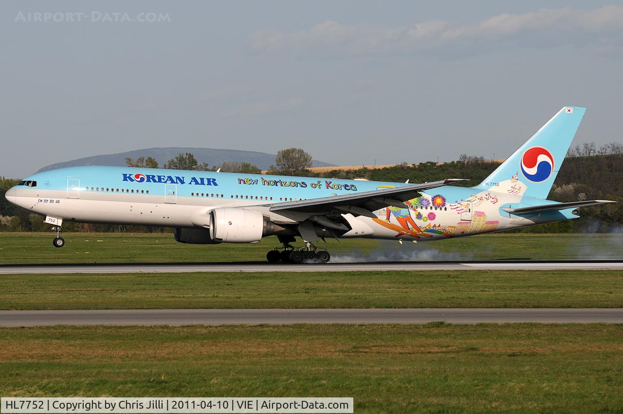 HL7752, 2007 Boeing 777-2B5/ER C/N 34211, Korean Air