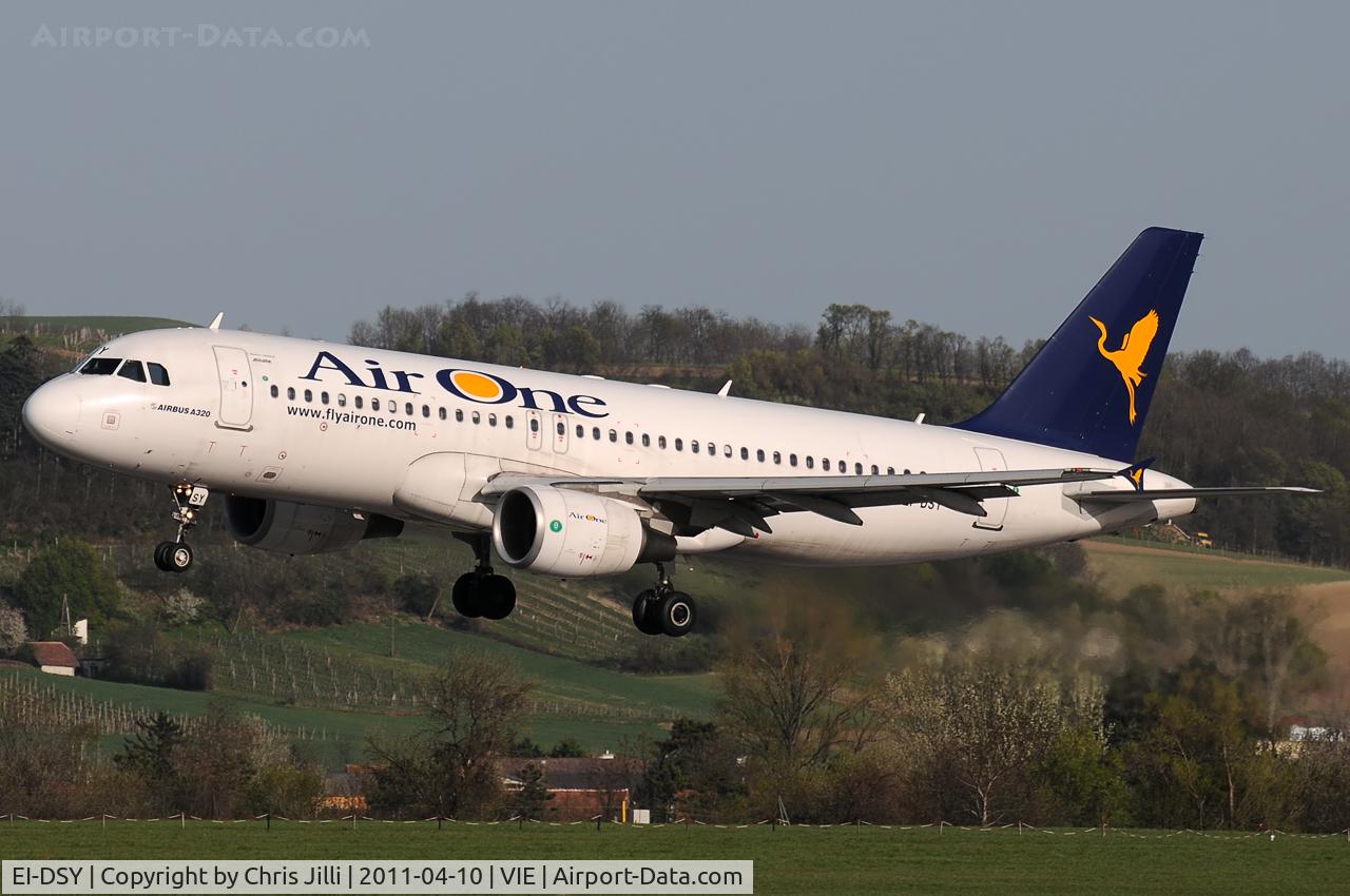 EI-DSY, 2008 Airbus A320-216 C/N 3666, Air One