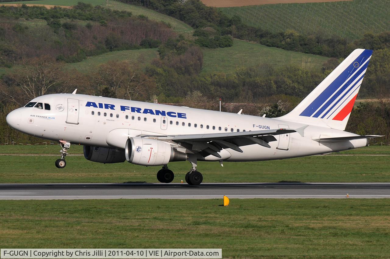 F-GUGN, 2006 Airbus A318-111 C/N 2918, Air France