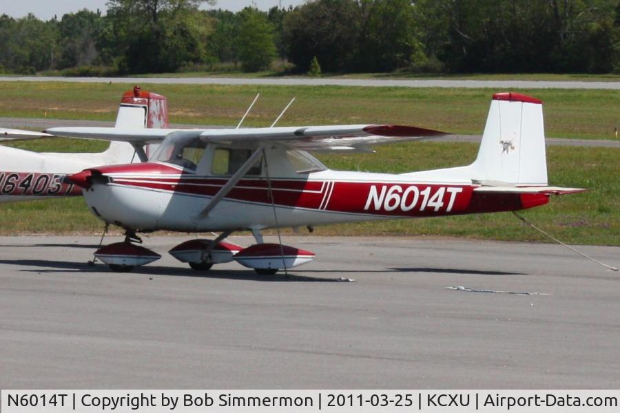 N6014T, 1964 Cessna 150D C/N 15060714, On the ramp at Camilla, GA