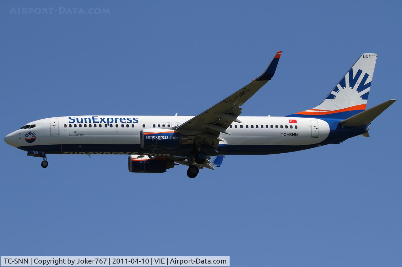 TC-SNN, 2010 Boeing 737-8HC C/N 40775, SunExpress