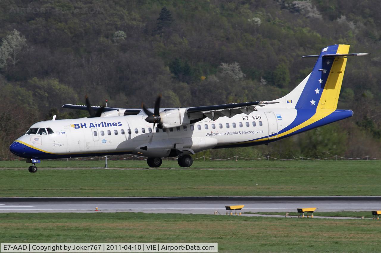 E7-AAD, 1995 ATR 72-212 C/N 464, BH Airlines