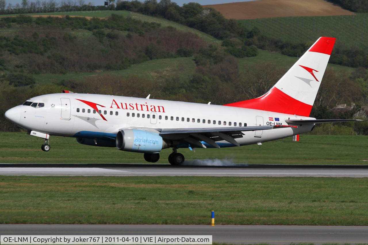 OE-LNM, 2000 Boeing 737-6Z9 C/N 30138, Austrian Airlines