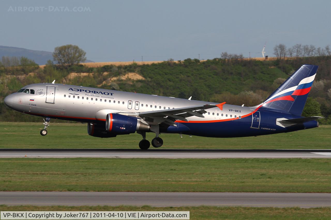 VP-BKX, 2008 Airbus A320-214 C/N 3410, Aeroflot