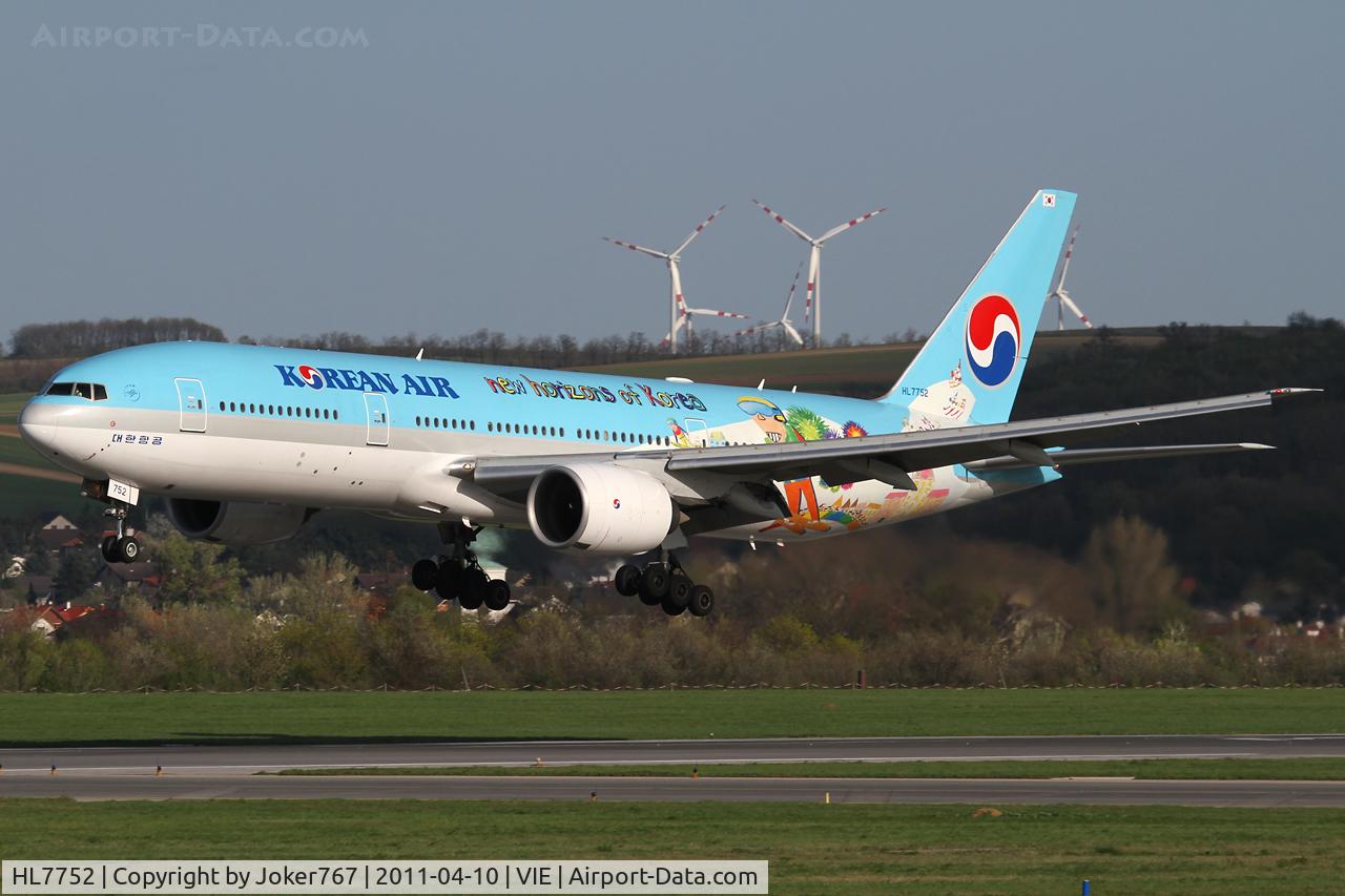 HL7752, 2007 Boeing 777-2B5/ER C/N 34211, Korean Air