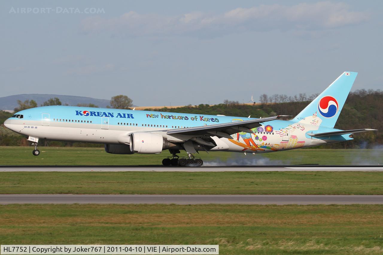 HL7752, 2007 Boeing 777-2B5/ER C/N 34211, Korean Air