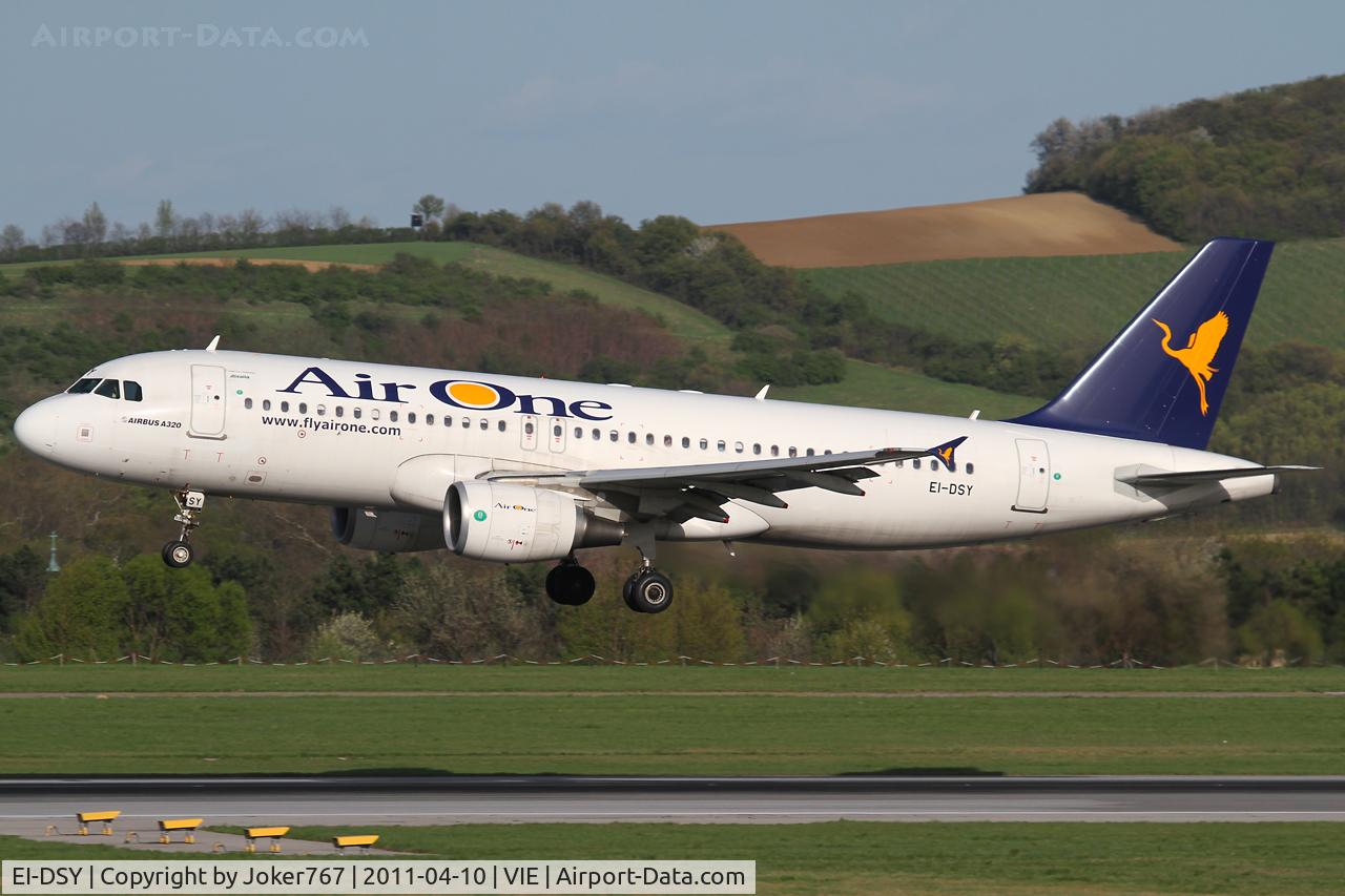 EI-DSY, 2008 Airbus A320-216 C/N 3666, Air One