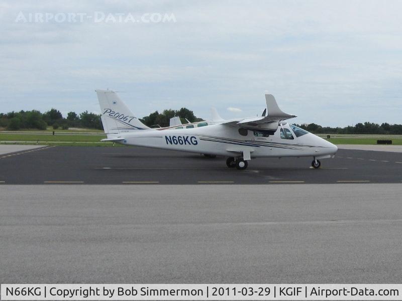N66KG, 2009 Tecnam P-2006T C/N 006, On the ramp at Winter Haven, FL