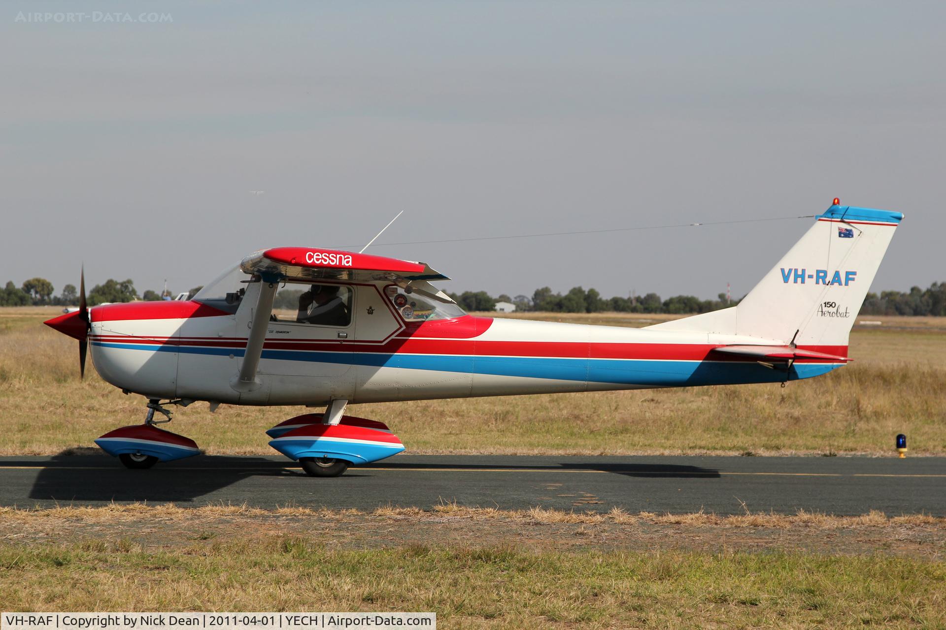 VH-RAF, 1969 Cessna A150K Aerobat C/N A15000185, YECH AAAA National fly in 2011