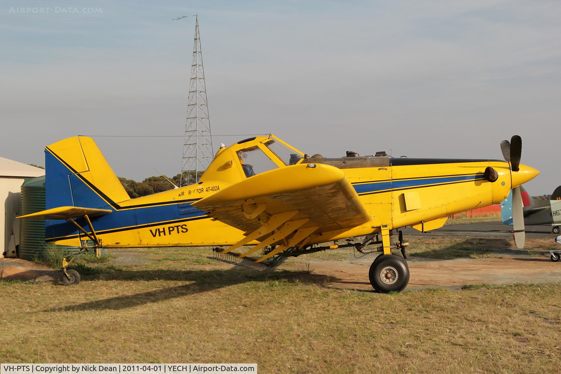VH-PTS, 1999 Air Tractor Inc AT-402A C/N 402A-1101, YECH AAAA National fly in 2011