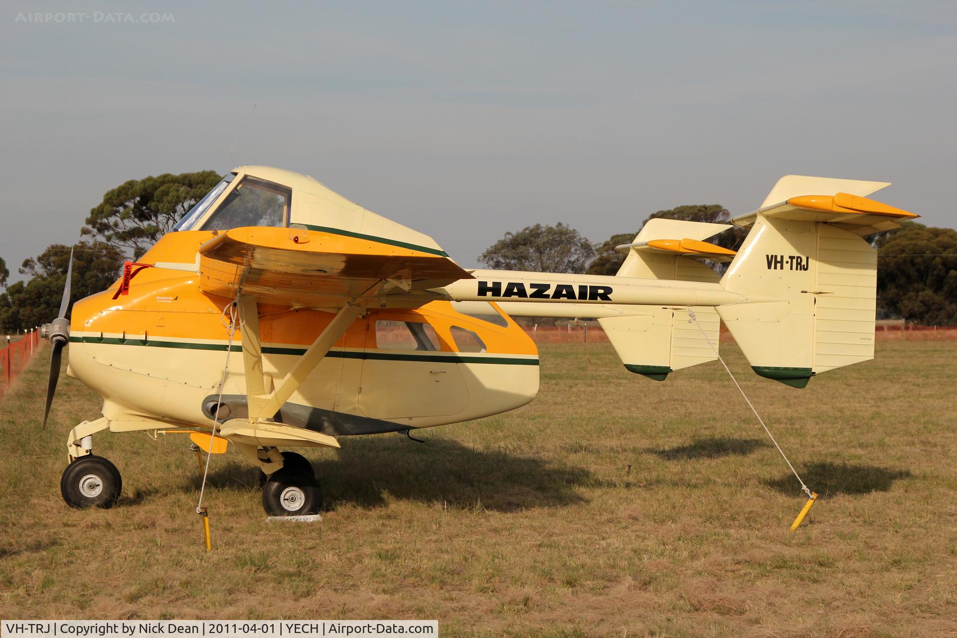 VH-TRJ, 1967 Transavia PL-12 Airtruk C/N 703, YECH AAAA National fly in 2011