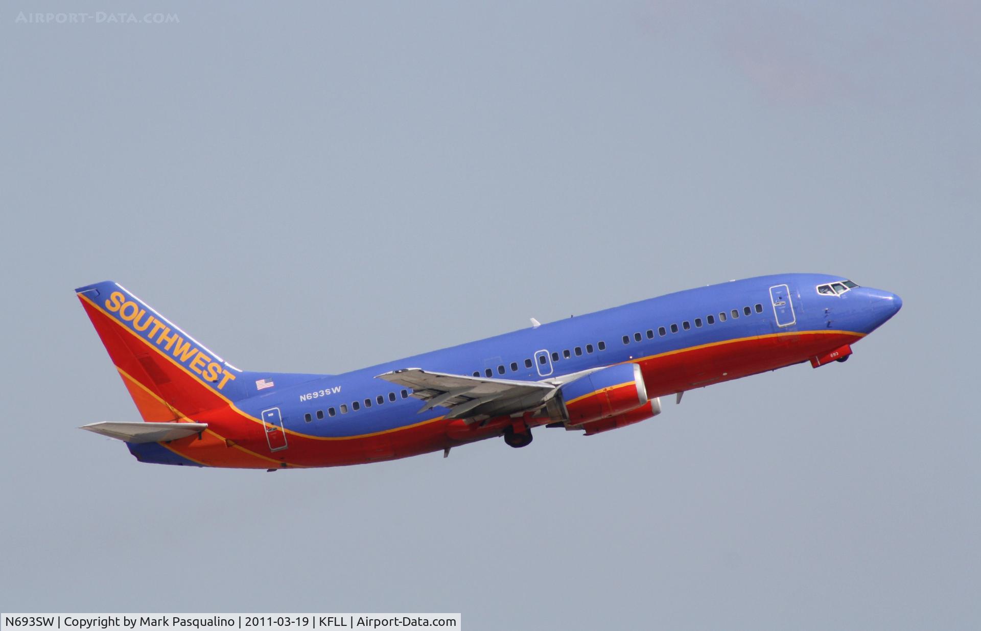 N693SW, 1985 Boeing 737-317 C/N 23174, Boeing 737-300