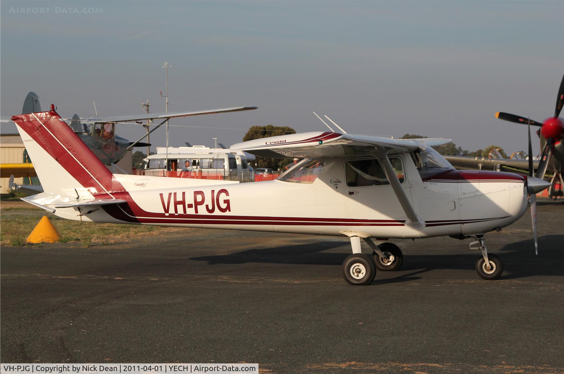 VH-PJG, 1970 Cessna 150L C/N 150-72067, YECH AAAA National fly in 2011