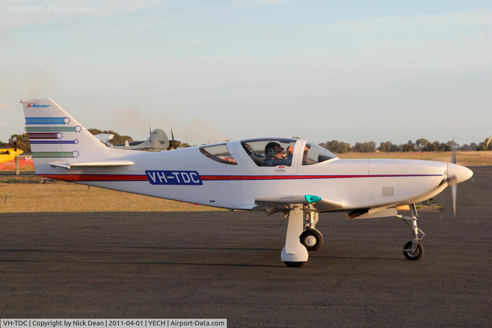 VH-TDC, 2001 Stoddard-Hamilton Glasair III C/N 3266, YECH AAAA National fly in 2011