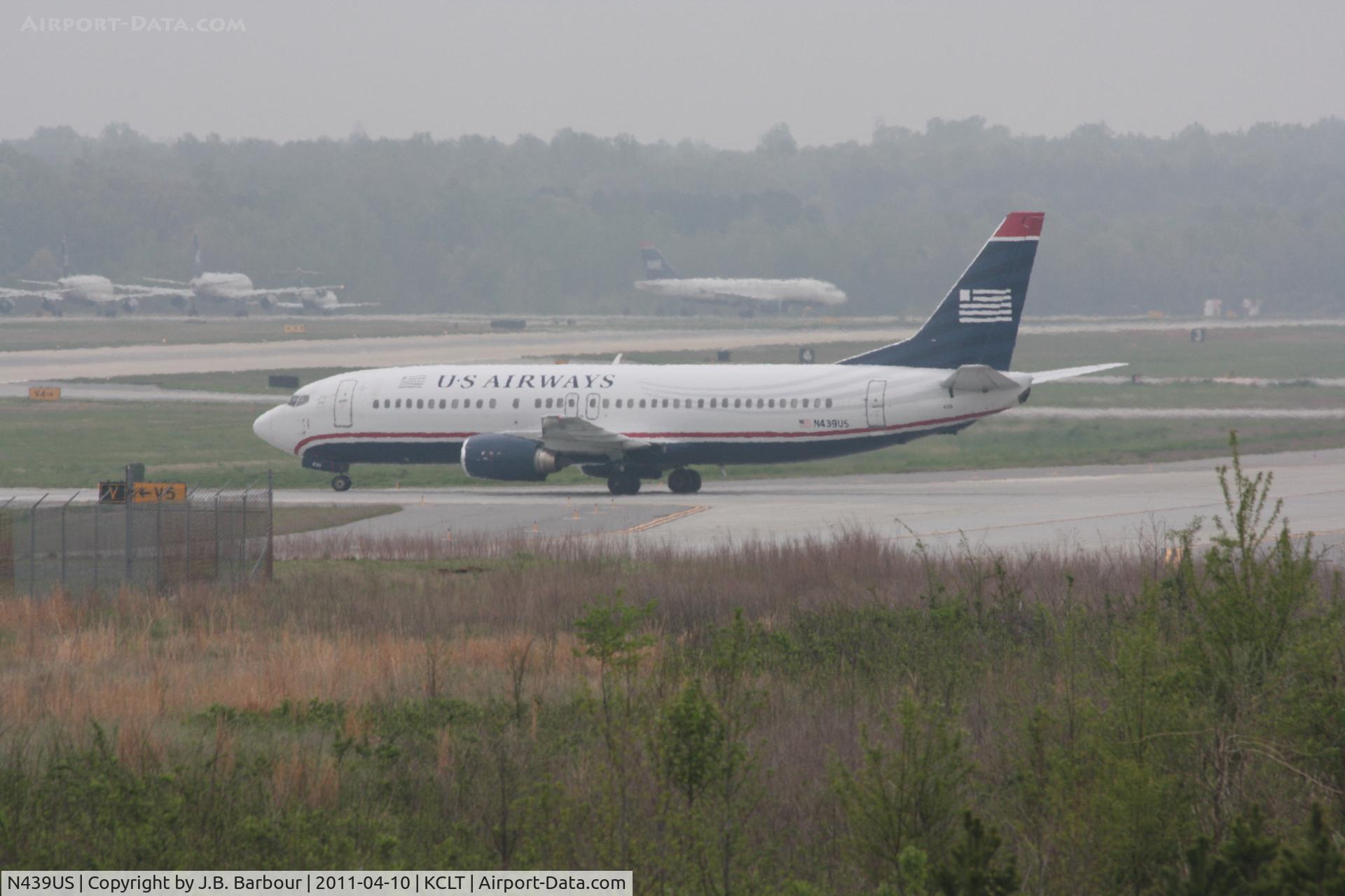 N439US, 1990 Boeing 737-4B7 C/N 24781, Cloud cover less than 1000 AGL