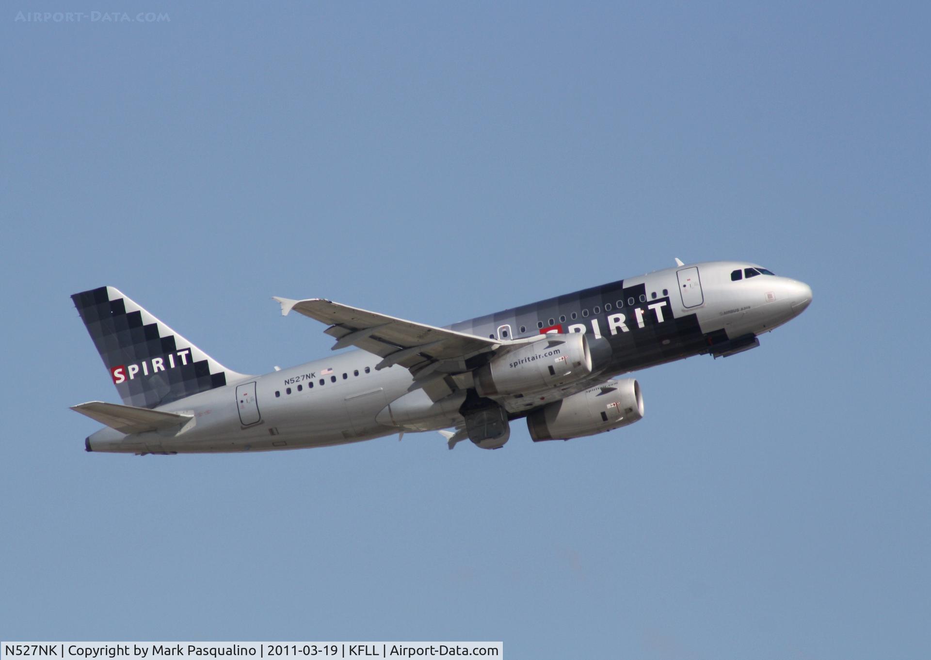 N527NK, 2007 Airbus A319-132 C/N 2978, Airbus A319