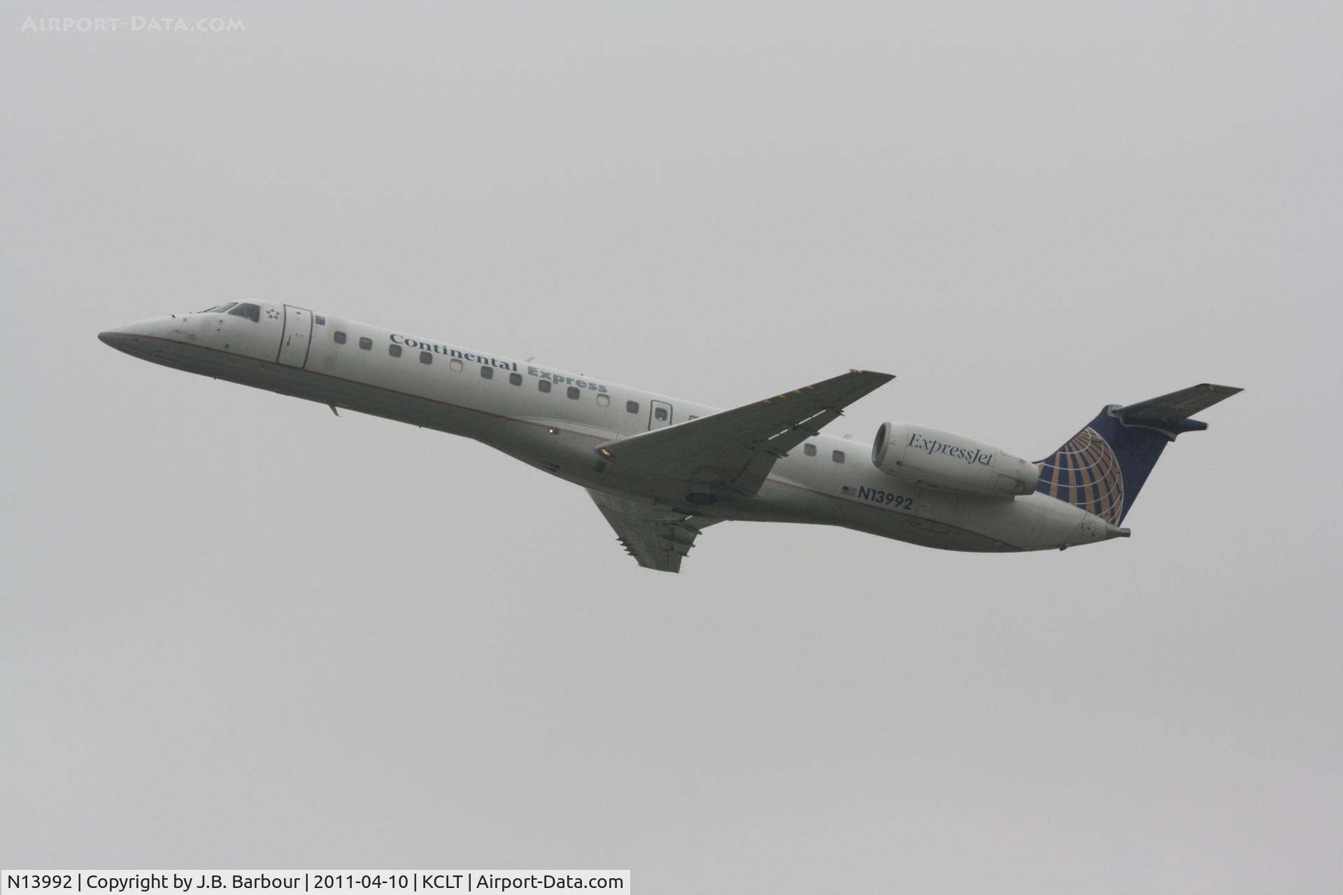 N13992, 2000 Embraer EMB-145LR C/N 145284, Cloud cover less than 1000 AGL