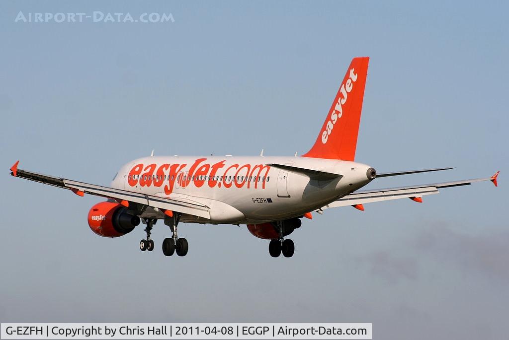 G-EZFH, 2009 Airbus A319-111 C/N 3854, easyJet