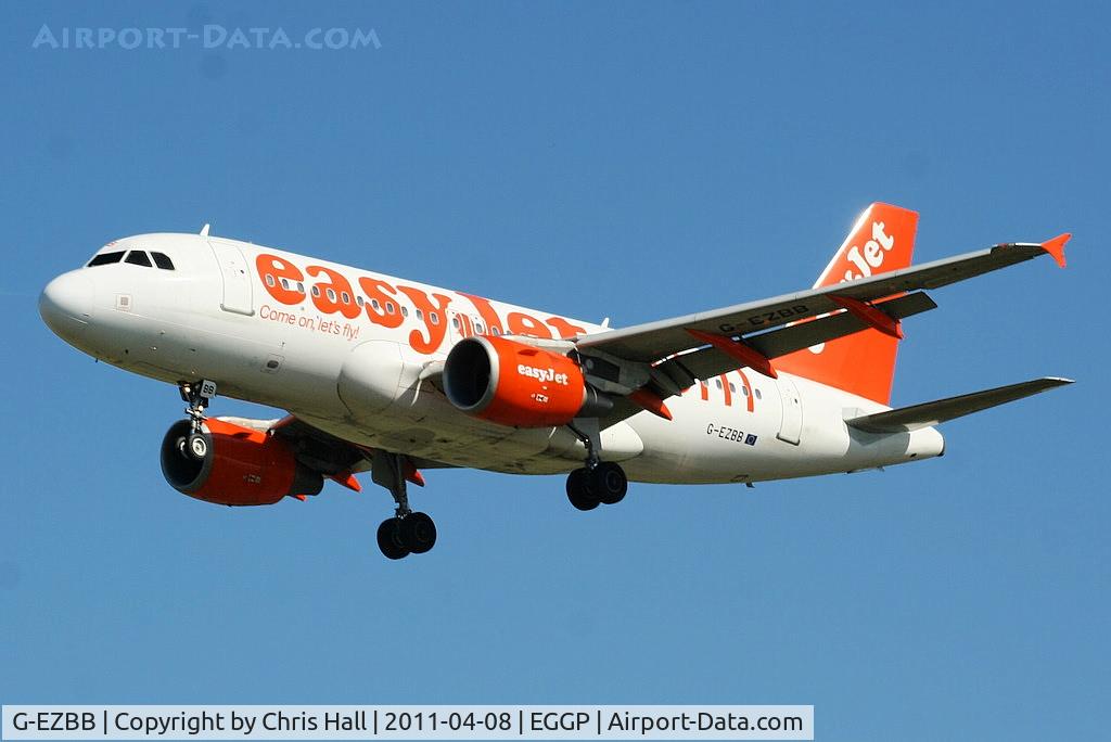 G-EZBB, 2006 Airbus A319-111 C/N 2854, easyJet