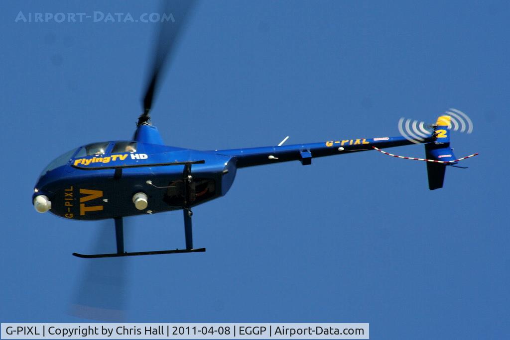 G-PIXL, 2006 Robinson R44 Raven II C/N 11221, Flying TV Ltd
