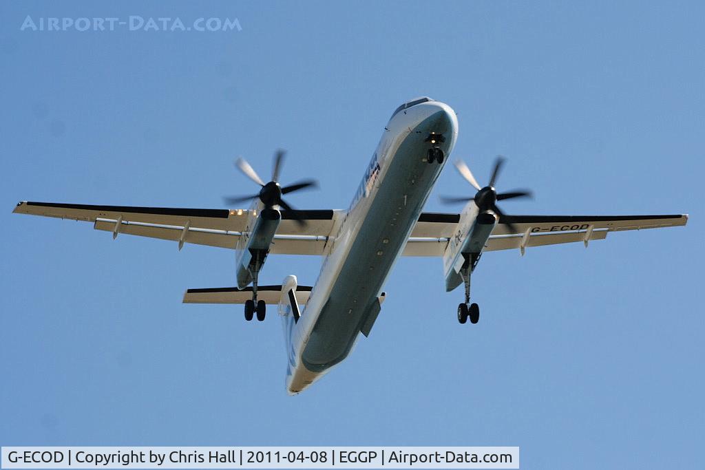 G-ECOD, 2008 De Havilland Canada DHC-8-402Q Dash 8 C/N 4206, flybe