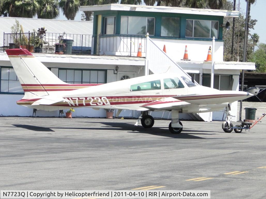 N7723Q, 1970 Cessna 310Q C/N 310Q0223, Pulled out of hanger