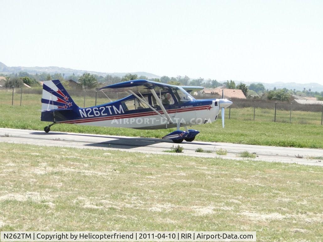 N262TM, 1992 American Champion 8KCAB Super Decathlon C/N 666-92, Rolling out and preparing to taxi back