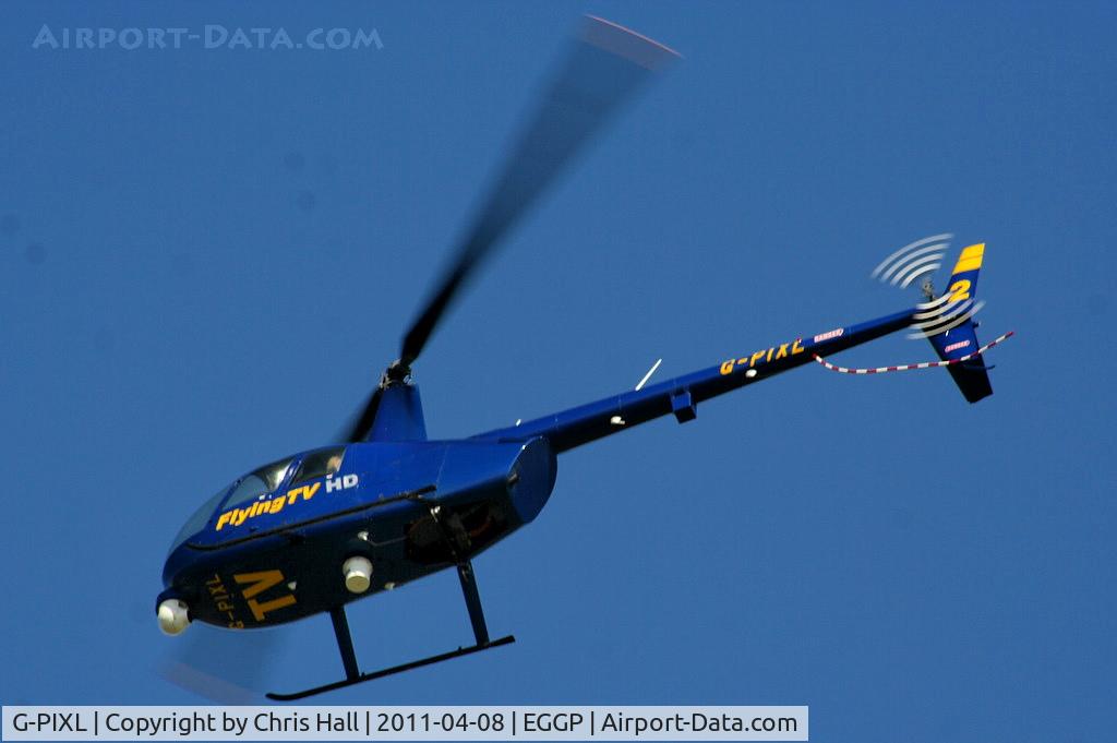 G-PIXL, 2006 Robinson R44 Raven II C/N 11221, Flying TV Ltd