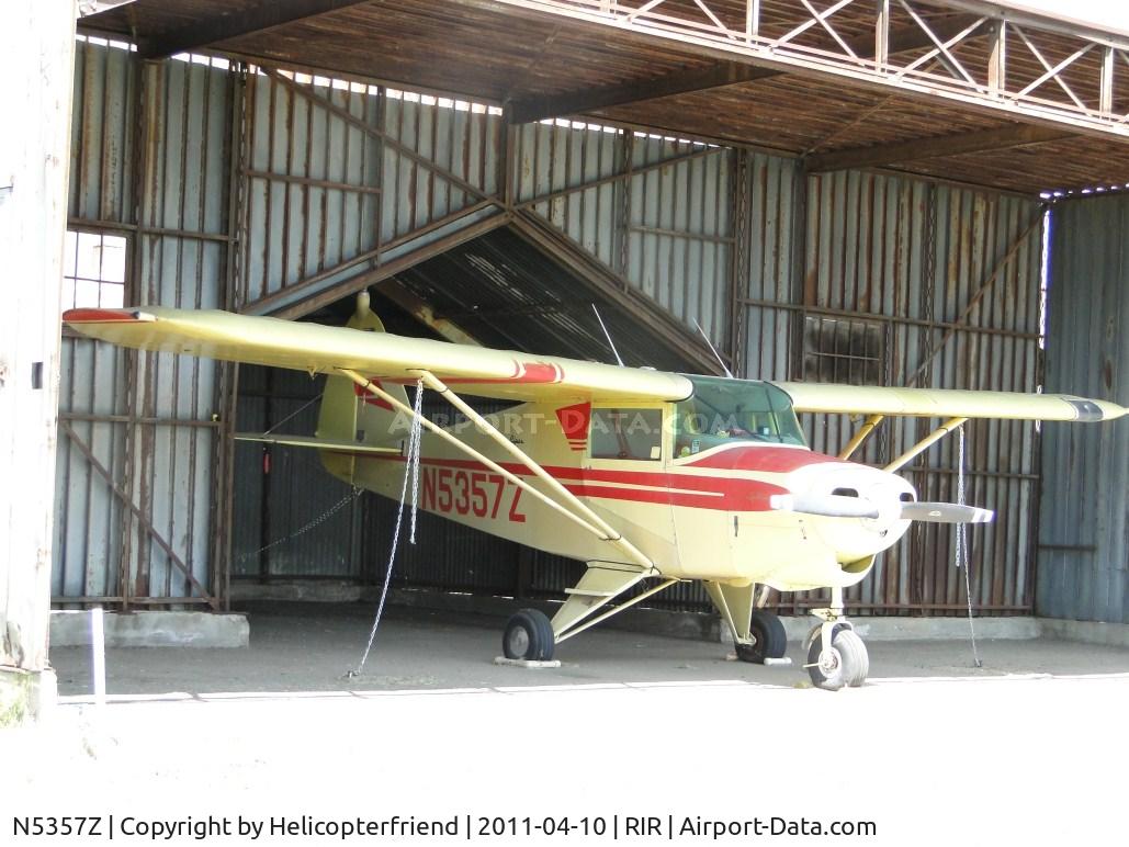 N5357Z, 1961 Piper PA-22-108 Colt C/N 22-9083, Parked in a hanger