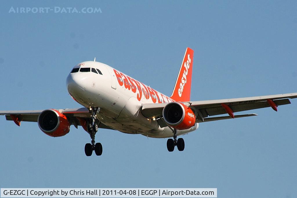 G-EZGC, 2010 Airbus A319-111 C/N 4444, easyJet