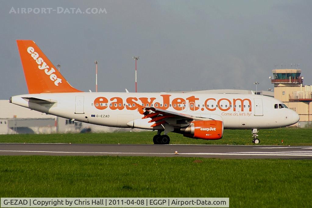 G-EZAD, 2006 Airbus A319-111 C/N 2702, easyJet