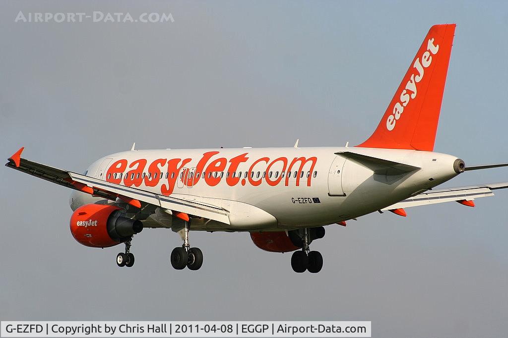 G-EZFD, 2009 Airbus A319-111 C/N 3810, easyJet
