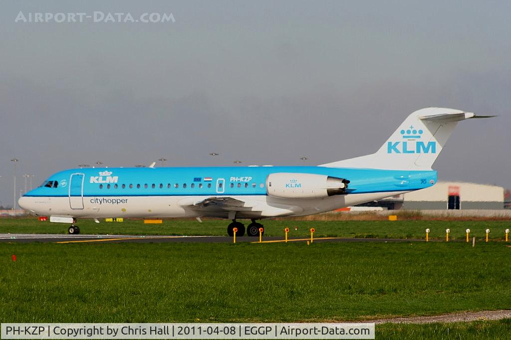PH-KZP, 1995 Fokker 70 (F-28-0070) C/N 11539, KLM