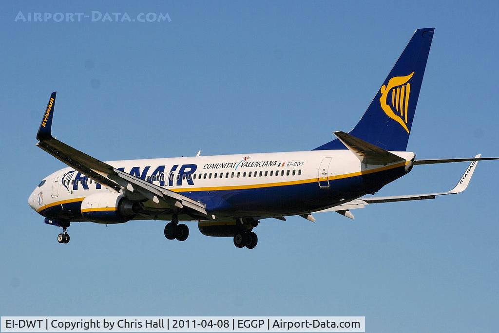 EI-DWT, 2008 Boeing 737-8AS C/N 33626, Ryanair