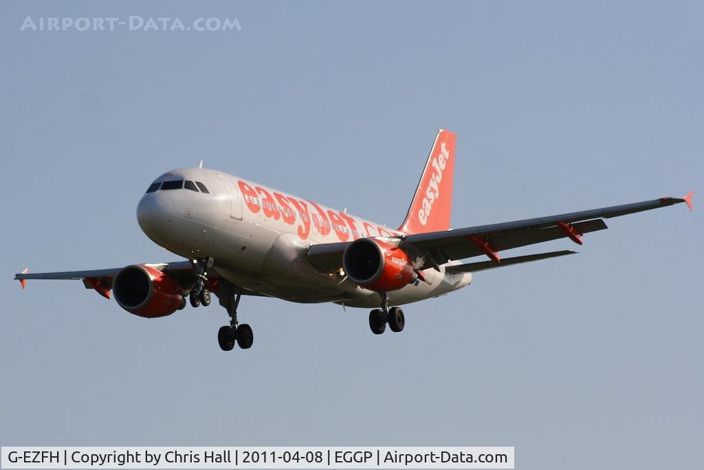 G-EZFH, 2009 Airbus A319-111 C/N 3854, easyJet