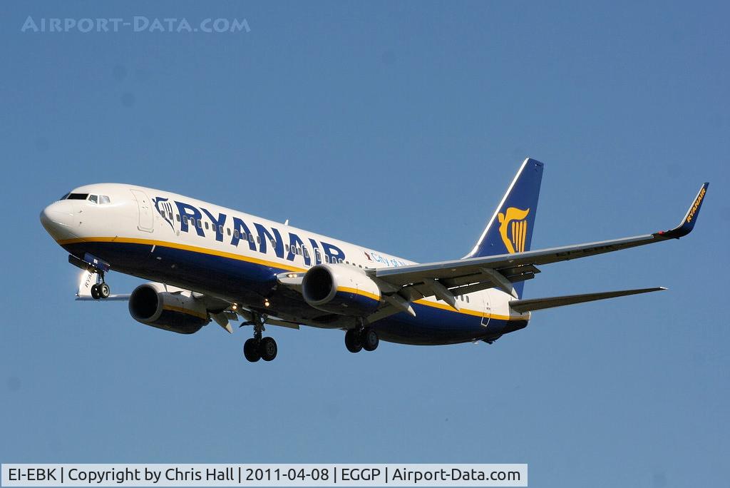 EI-EBK, 2009 Boeing 737-8AS C/N 37528, Ryanair