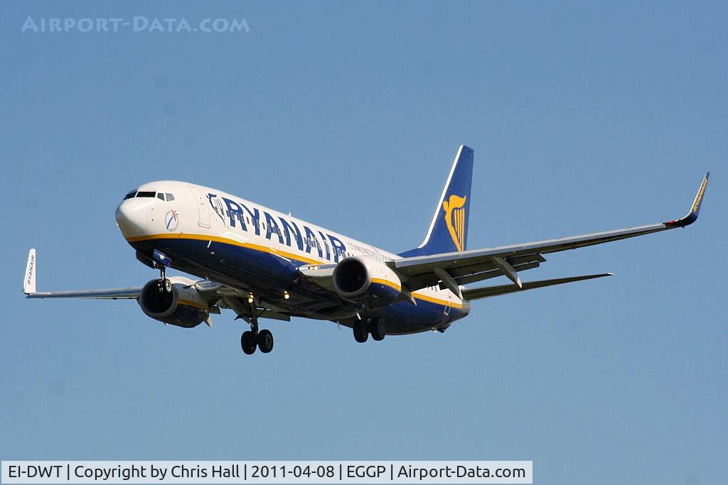 EI-DWT, 2008 Boeing 737-8AS C/N 33626, Ryanair