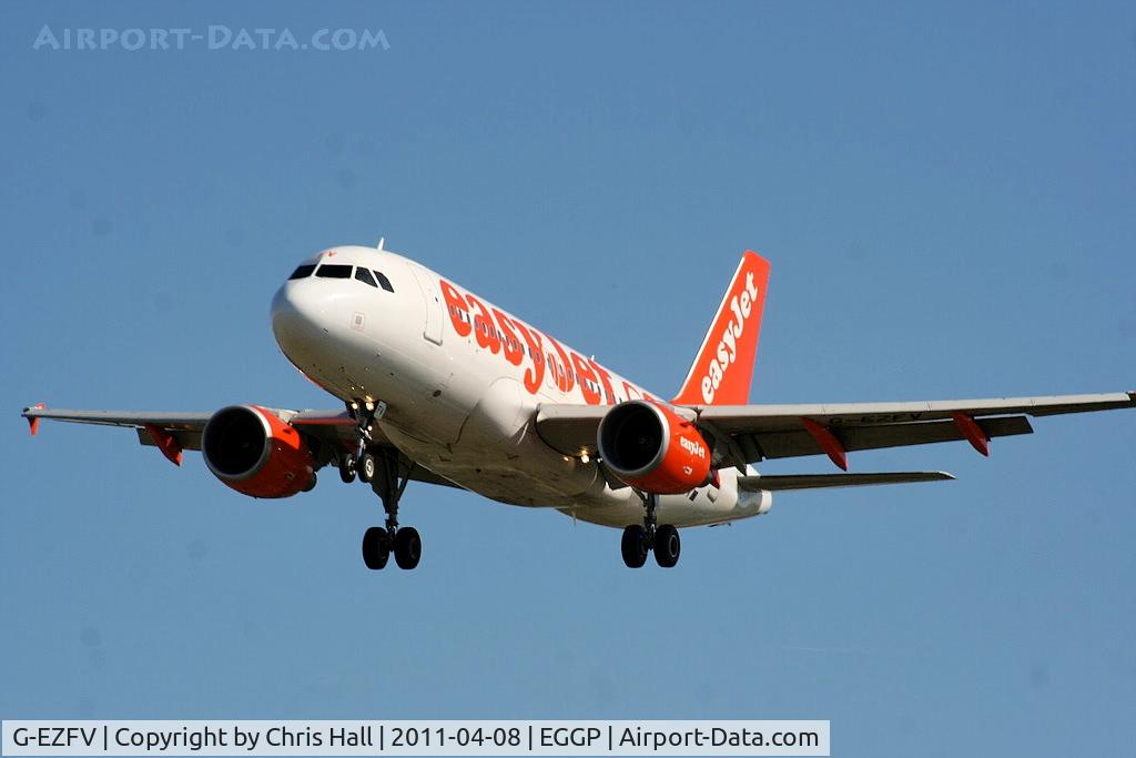 G-EZFV, 2010 Airbus A319-111 C/N 4327, easyJet