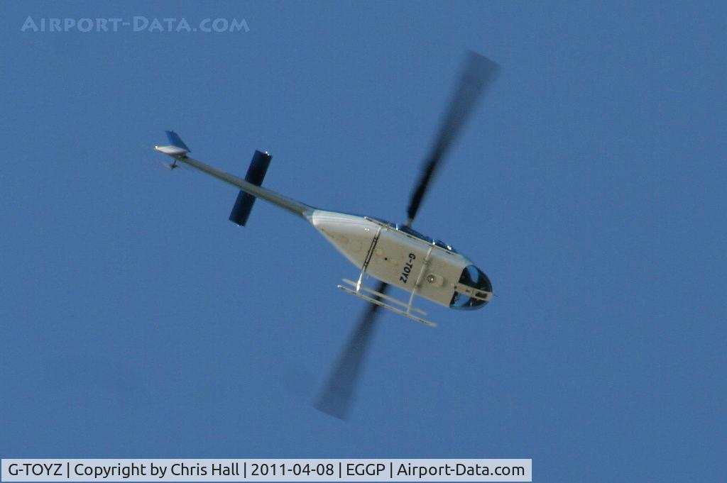 G-TOYZ, 1986 Bell 206B JetRanger III C/N 3949, Potter Aviation Ltd